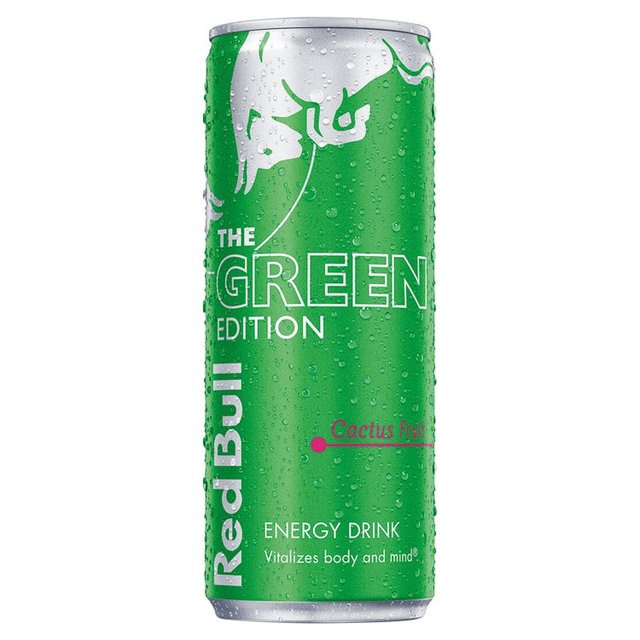 Red Bull Energy Drink Green Edition Cactus 250ml