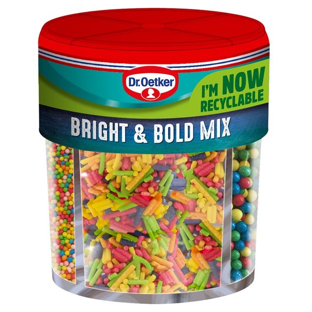 Dr Oetker Bright & Bold Mix Sprinkles 109g