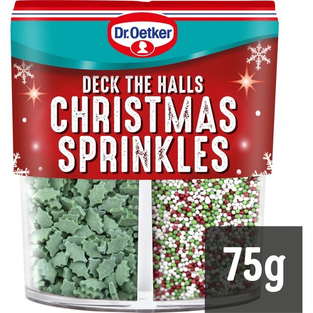 Dr. Oetker Deck The Halls Christmas Sprinkles  75g