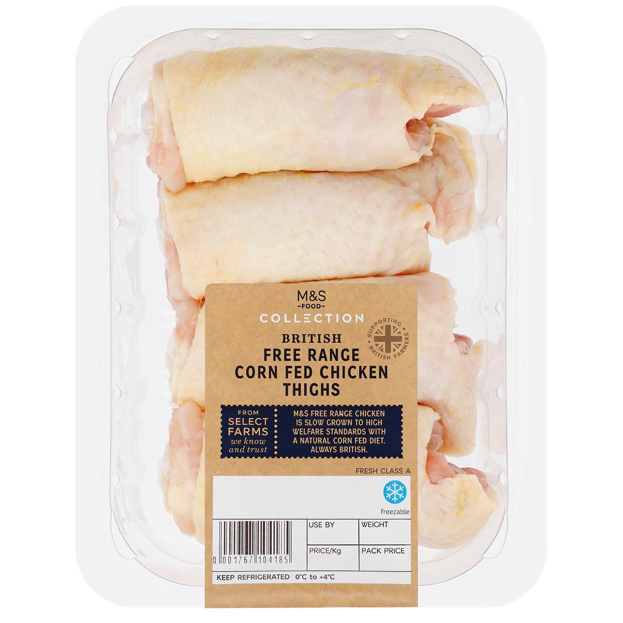 M&S Select Farms British Free Range Chicken Thighs