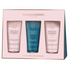 Baylis & Harding Jojoba, Vanilla & Almond Oil Hand Cream 3 X 50Ml