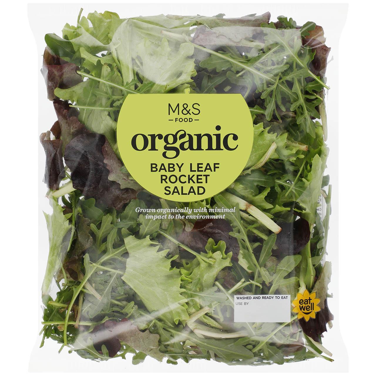 M&S Organic Baby Leaf Rocket Salad