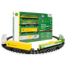 Lionel John Deere Battery Operated 28 Piece Train Set