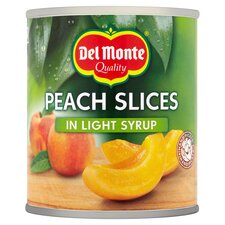 Del Monte Peach Slices Light Syrup 227G