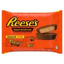 Reese's Milk Chocolate Peanut Butter Snack Size Cups Multipack 297g