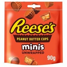 Reese's Peanut Butter Cups Minis Unwrapped 90G