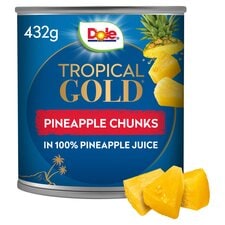 DOLE T/CAL GOLD P/APPLE CHUNKS IN JCE 432G