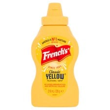 French's American Classic Yellow Squeezy Mustard 226G 