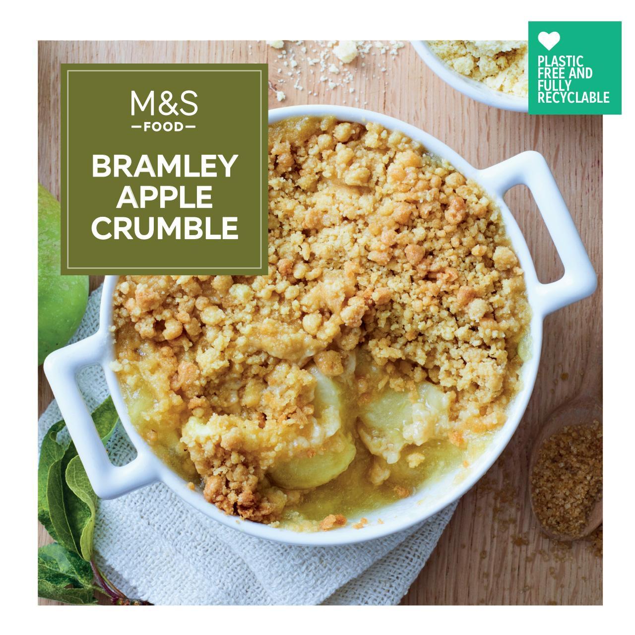 M&S Bramley Apple Crumble