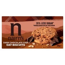 Nairns Dark Chocolate Oat Biscuits 200G