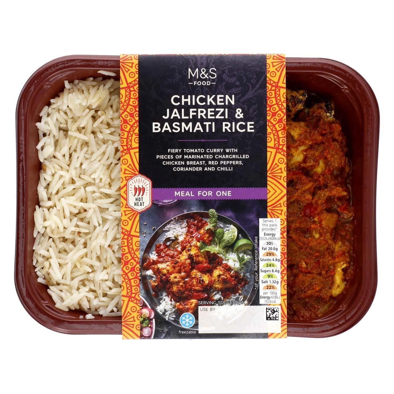 M&S Chicken Jalfrezi & Rice