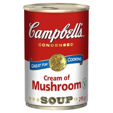 Campbell's Cream Of Mushroom Condensed Soup 295G