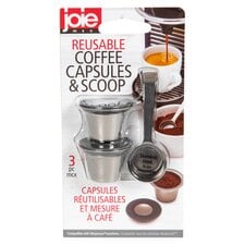 Joie 3 Piece Reusable Coffee Capsules & Scoop