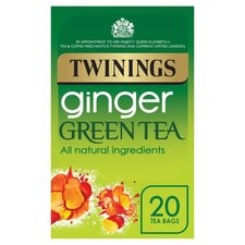 Twinings Green Tea Ginger 20 Tea Bags 40G