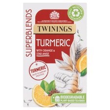 Twinings Superblends Turmeric With Orange & Star Anise x20 Tea Bags 40g