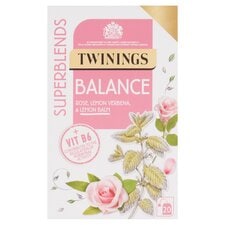 Twinings Superblends Balance Tea with Rose and Lemon Balm