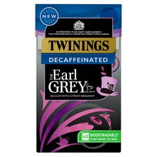 Twinings Earl Grey Decaffeinated Tea Bags X40 100G