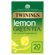 Twinings Green Tea Lemon 20 Tea Bags 40G