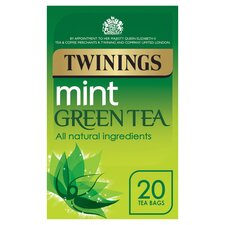 Twinings Green Tea Mint 20 Tea Bags 40G