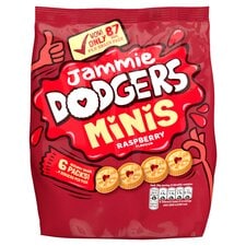 Jammie Dodger Minis 6 X 20G