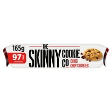 The Skinny Cookie Co Chocolate Chip Cookies 165G