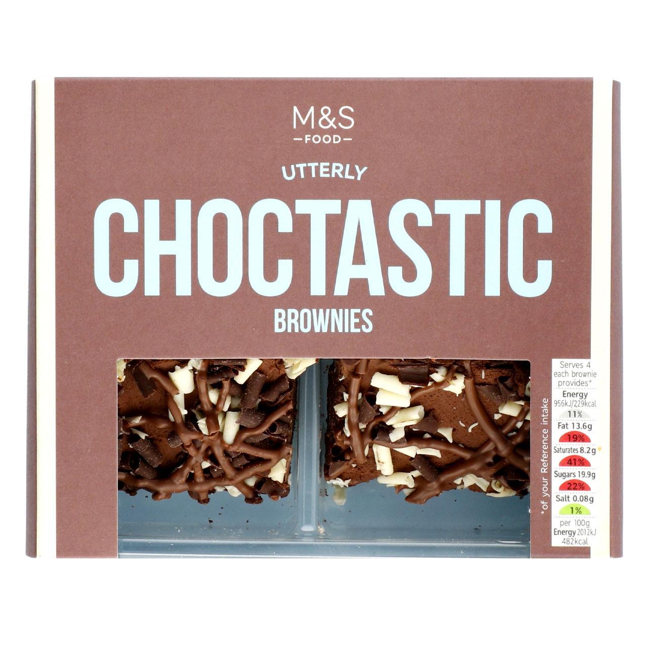 M&S Milk, White & Dark Chocolate Brownies