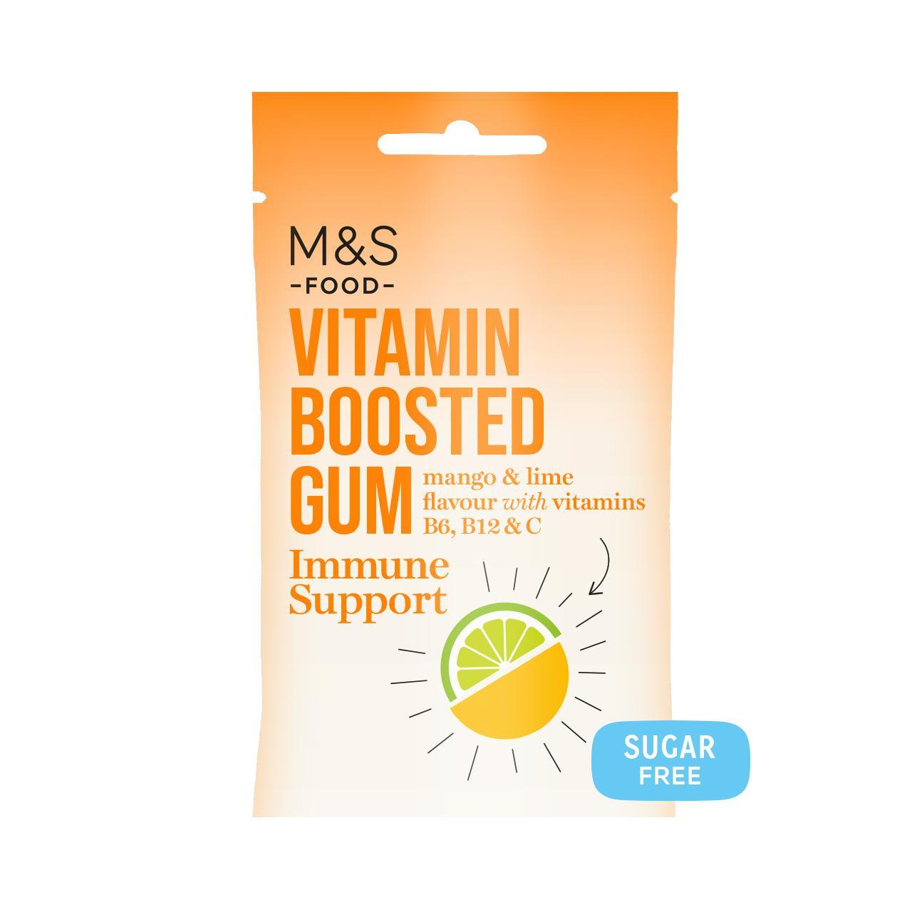 M&S Sugar Free Mango & Lime Gum