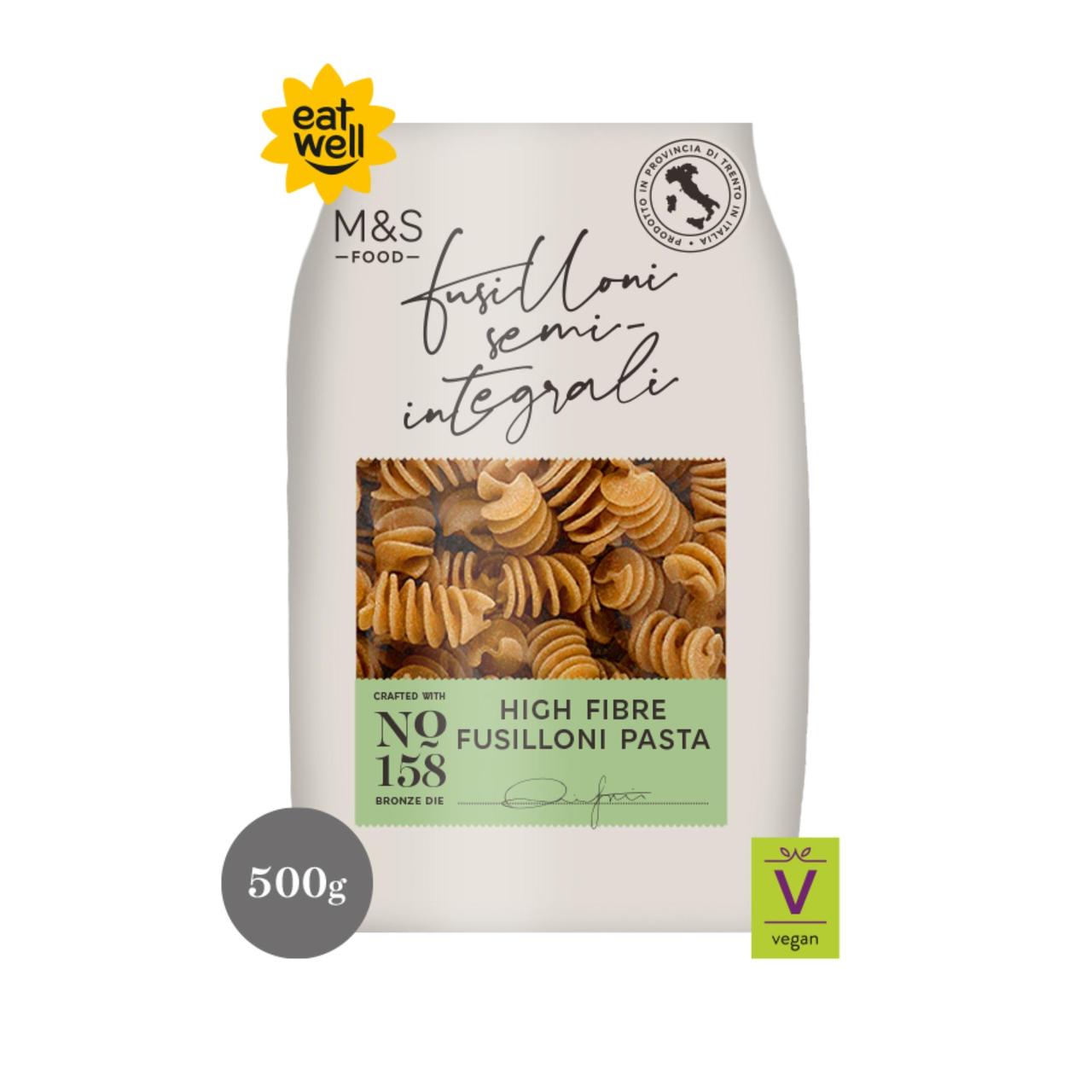 M&S Fusilloni Authentic Italian Pasta