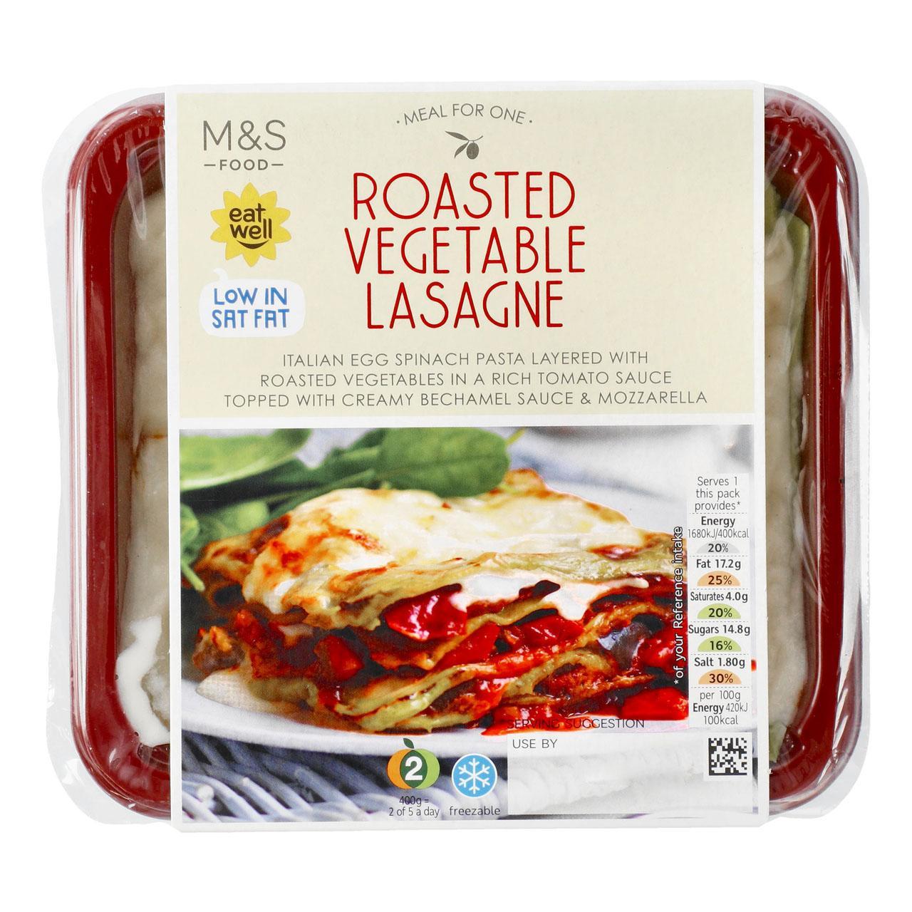 M&S Roasted Vegetable Lasagne