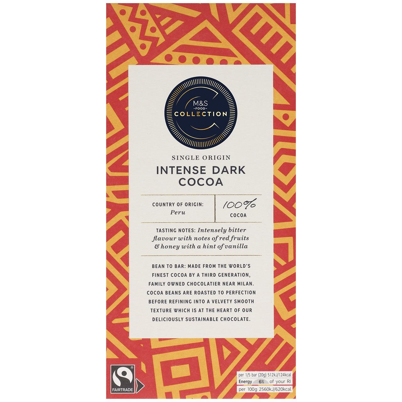 M&S Collection 100% Peruvian Intense Dark Cocoa