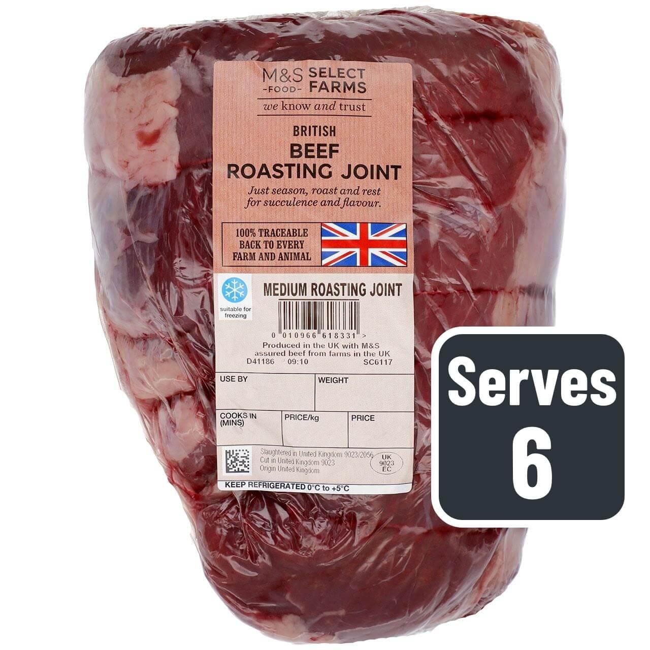 M&S Select Farms Beef Roasting Joint