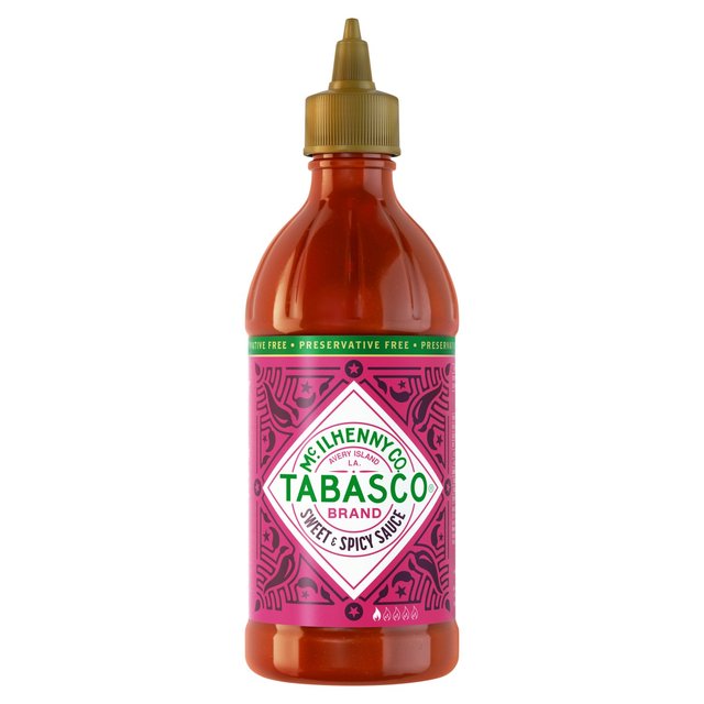 Tabasco Sweet & Spicy Hot Chilli Sauce 256ml