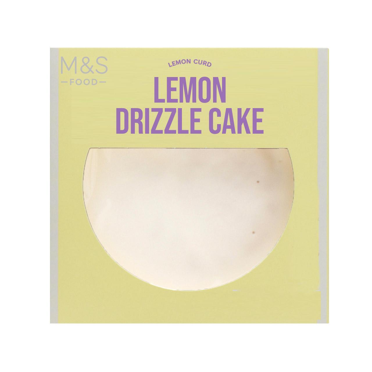 M&S Lemon Drizzle Cake