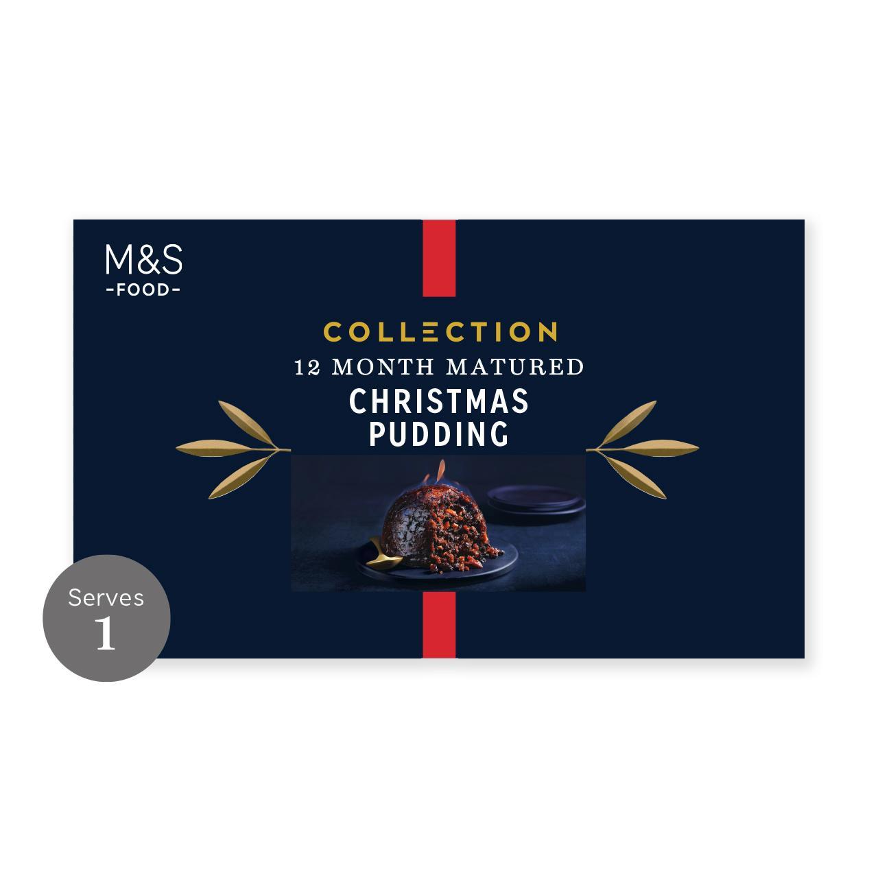 M&S Collection Mini Christmas Pudding 12 Month Matured