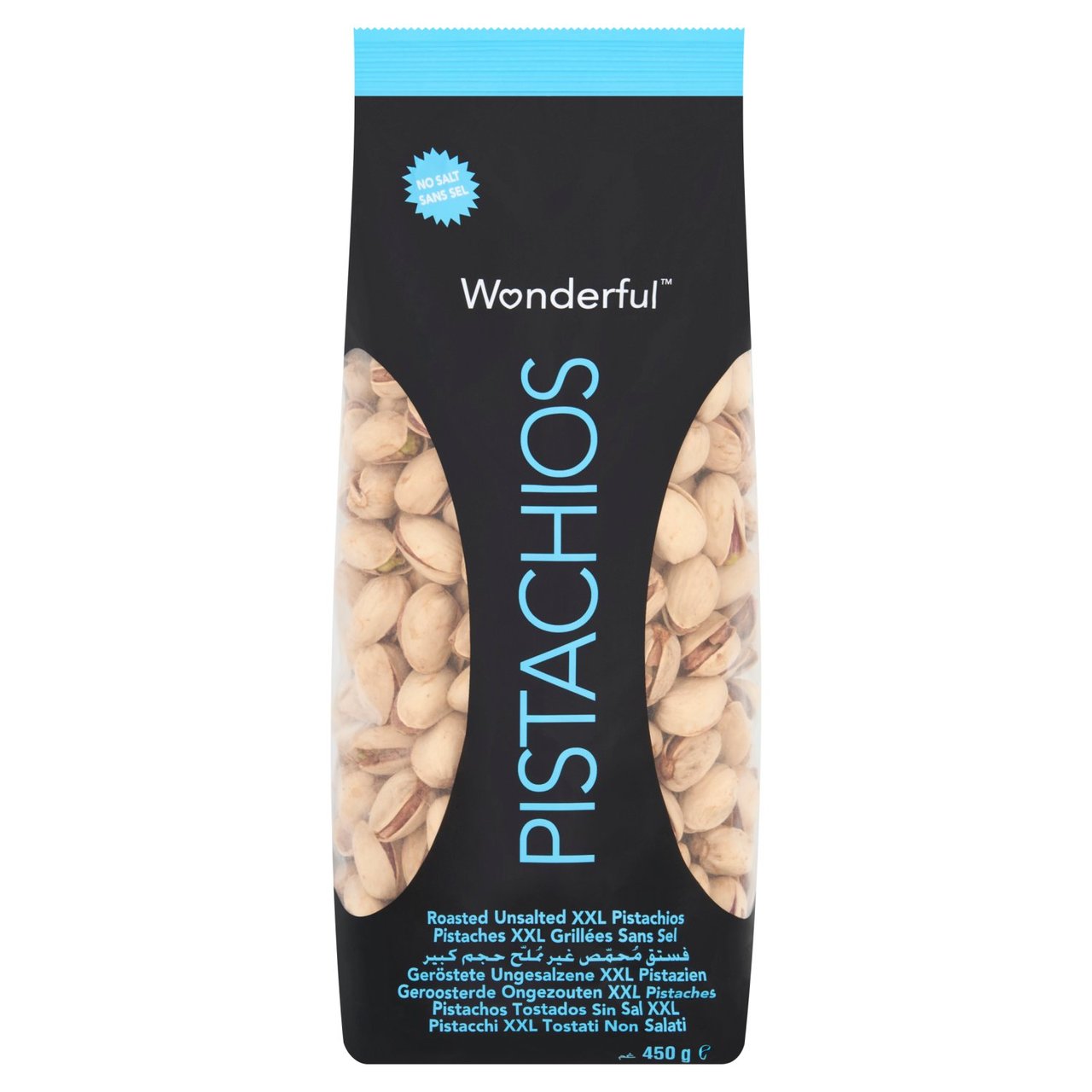 Wonderful Pistachios Roasted No Salt