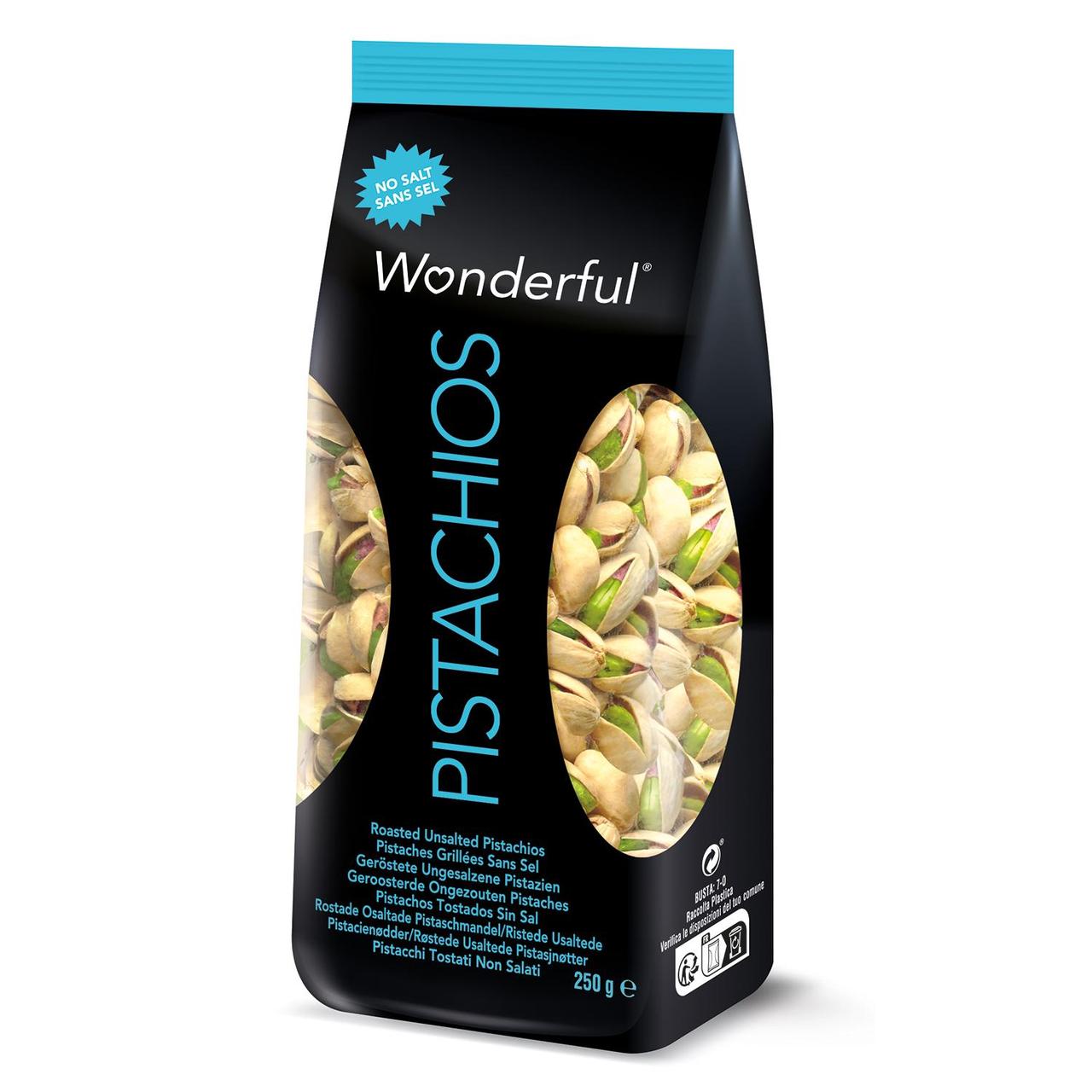 Wonderful Pistachios Roasted No Salt