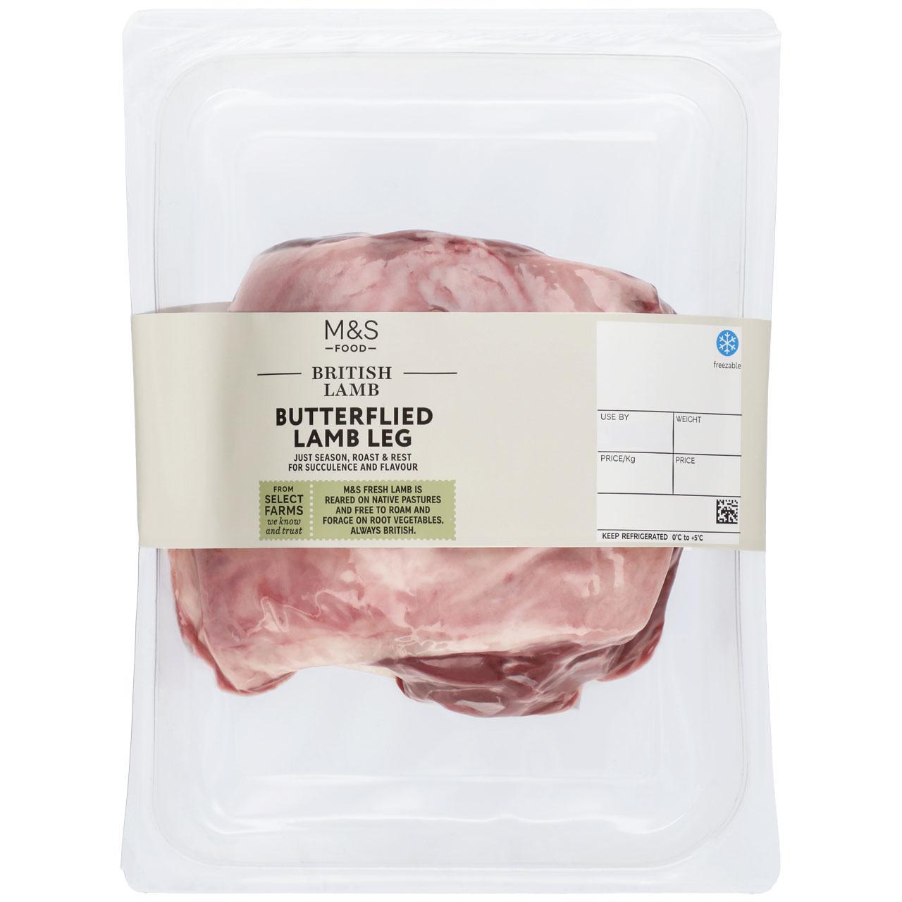 M&S Select Farms Bone in Half Lamb Leg