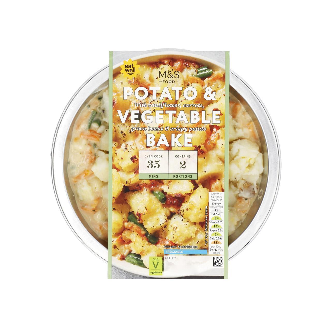 M&S Potato & Vegetable Bake