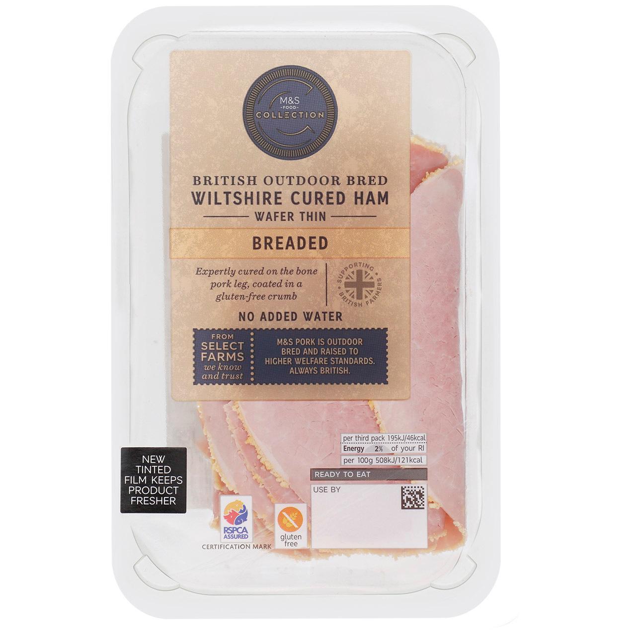 M&S British Wiltshire Cured Breaded Ham