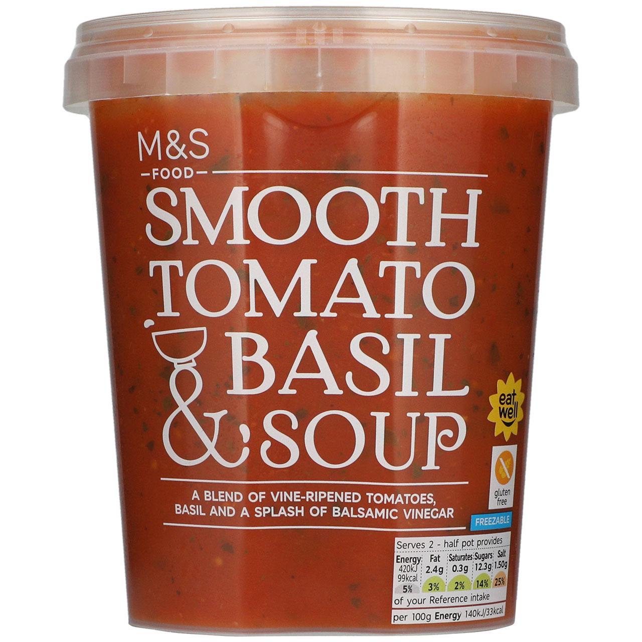 M&S Tomato & Basil Soup