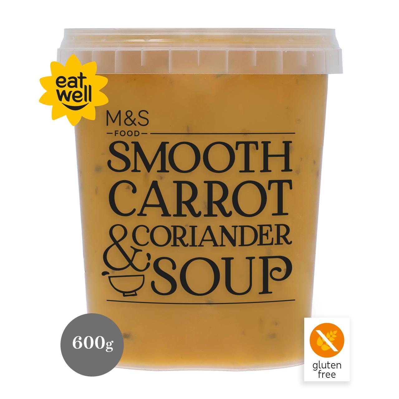 M&S Smooth Carrot & Coriander Soup