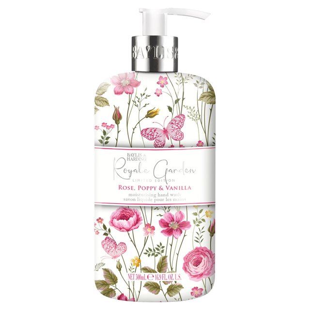 Baylis & Harding Royale Garden Rose Poppy & Vanilla Hand Wash 500ml