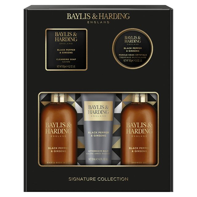 Baylis & Harding Signature Men's Black Pepper & Ginseng 5 per pack