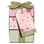 Baylis & Harding Royale Garden Rose Poppy & Vanilla Luxury Wrapped Soaps Gift Set 3x100g