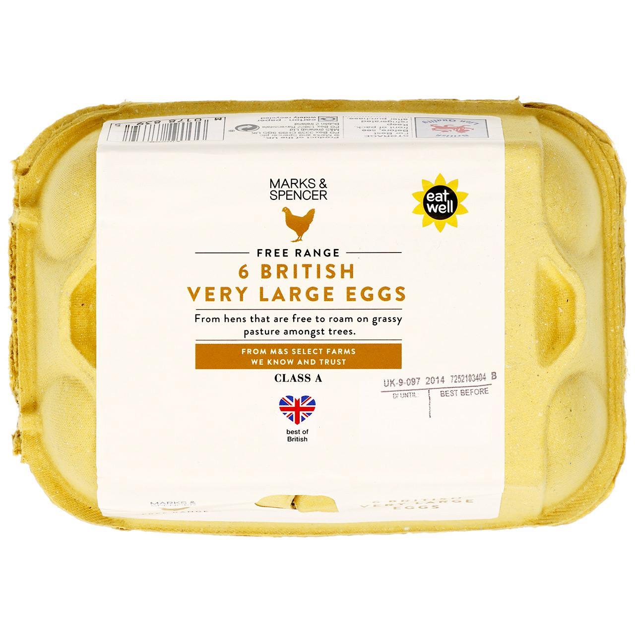 M&S Free Range Very Large Eggs