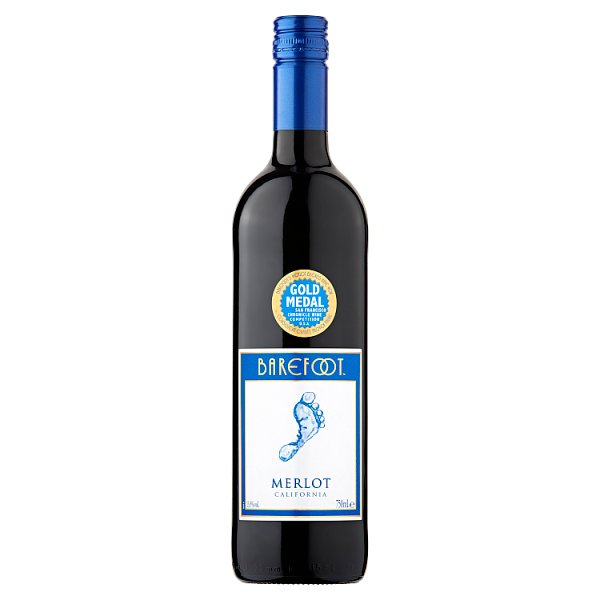 Barefoot Merlot Red Wine 75cl