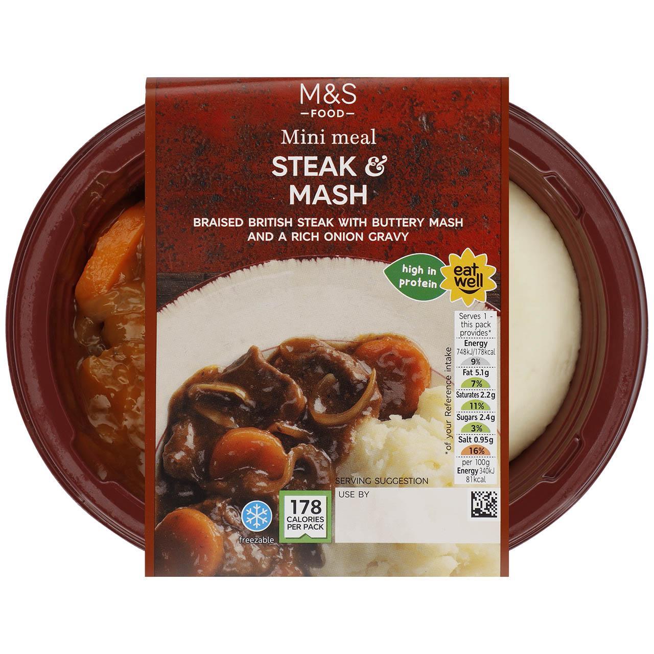 M&S Steak & Mash Mini Meal