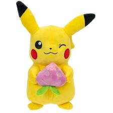 Pokemon 8" Plush Pikachu With Pecha Berry