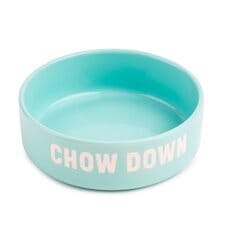 Core Supply Small Ceramic Slogan Pet Bowl Assorted