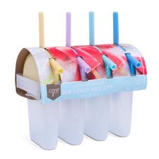 Core Kitchen Pastel 4 Ice Lolly Moulds